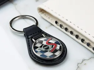 Mini Cooper Benutzerdefinierte Leder Schlüsselanhänger Edles Tuning